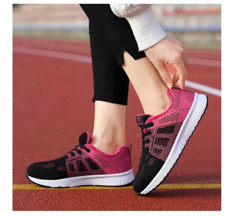 Women Casual Shoes Breathable Walking.