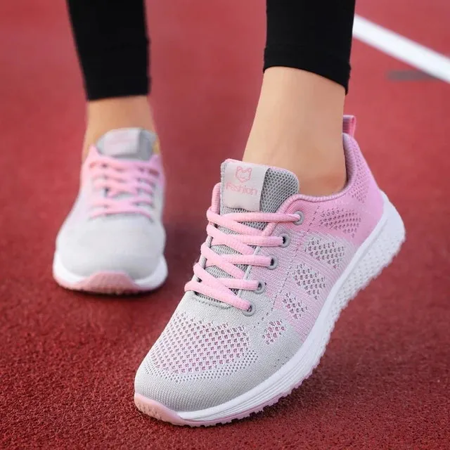 Women Casual Shoes Breathable Walking.