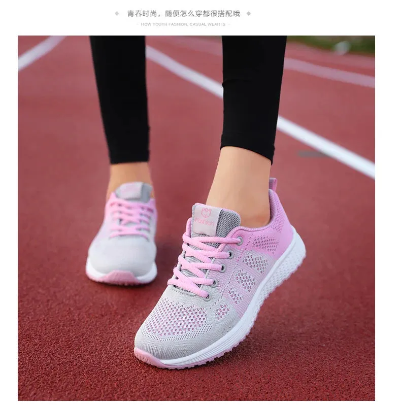 Women Casual Shoes Breathable Walking.