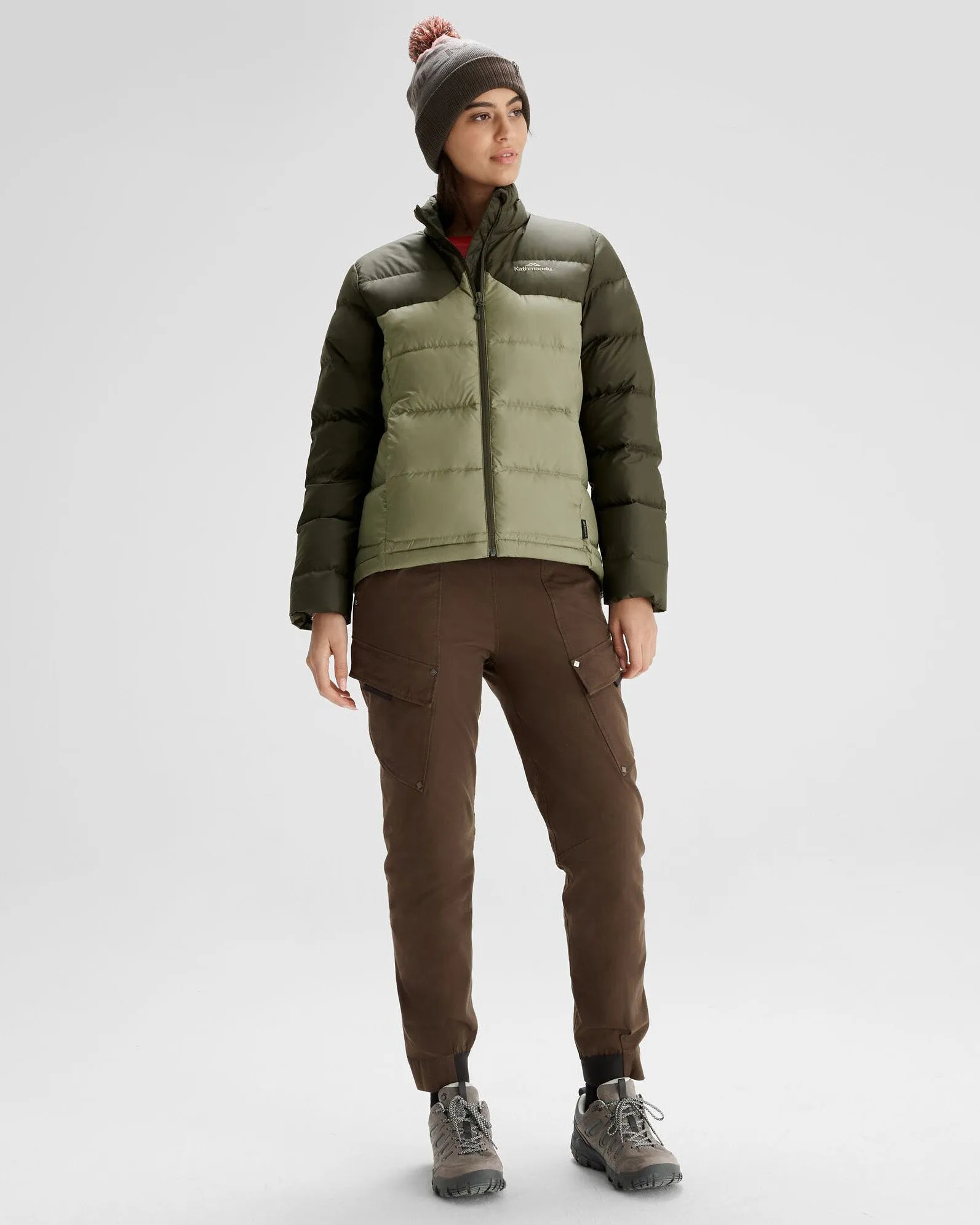 Women's Epiq Down Jacket - Beech/Dark Moss