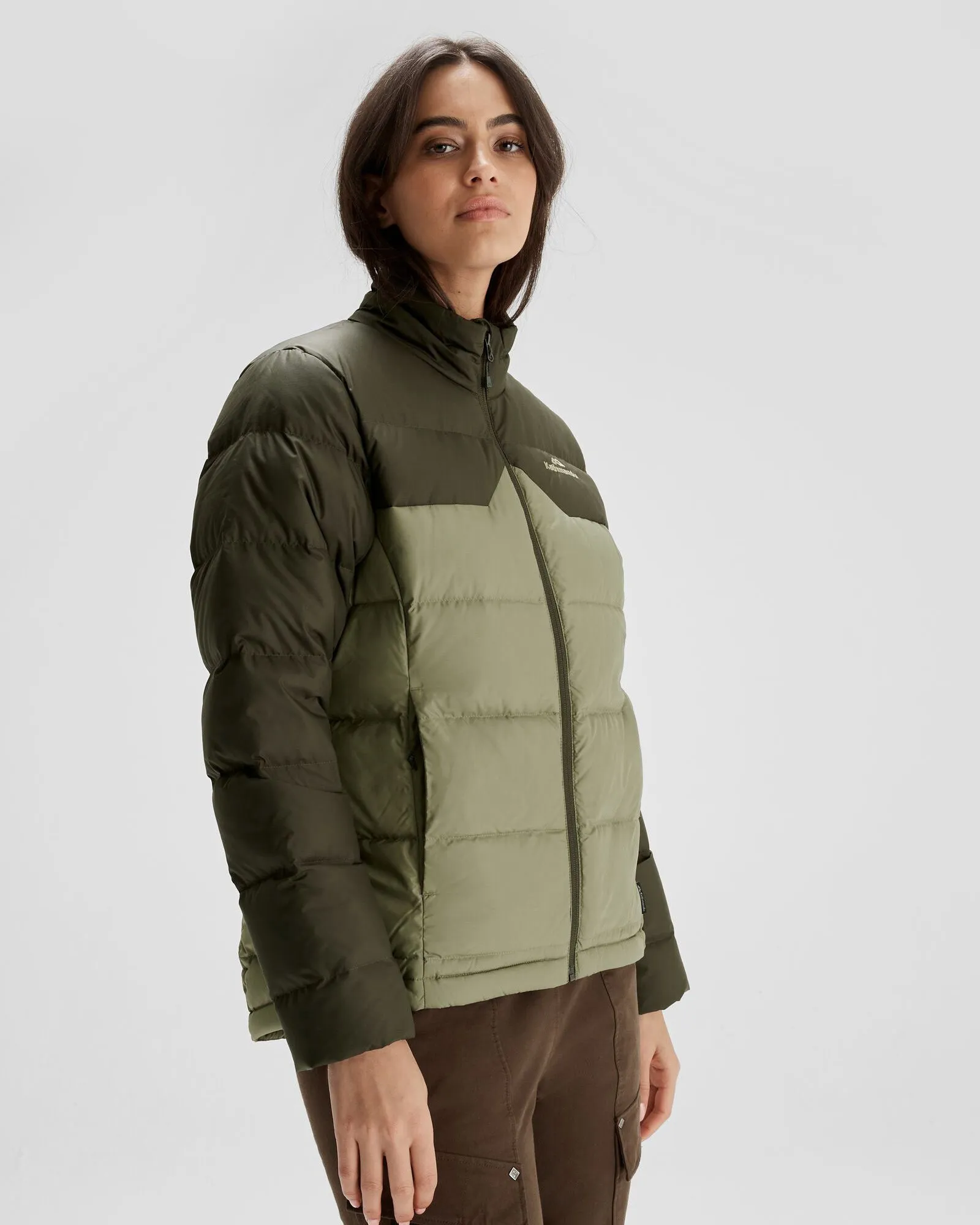 Women's Epiq Down Jacket - Beech/Dark Moss