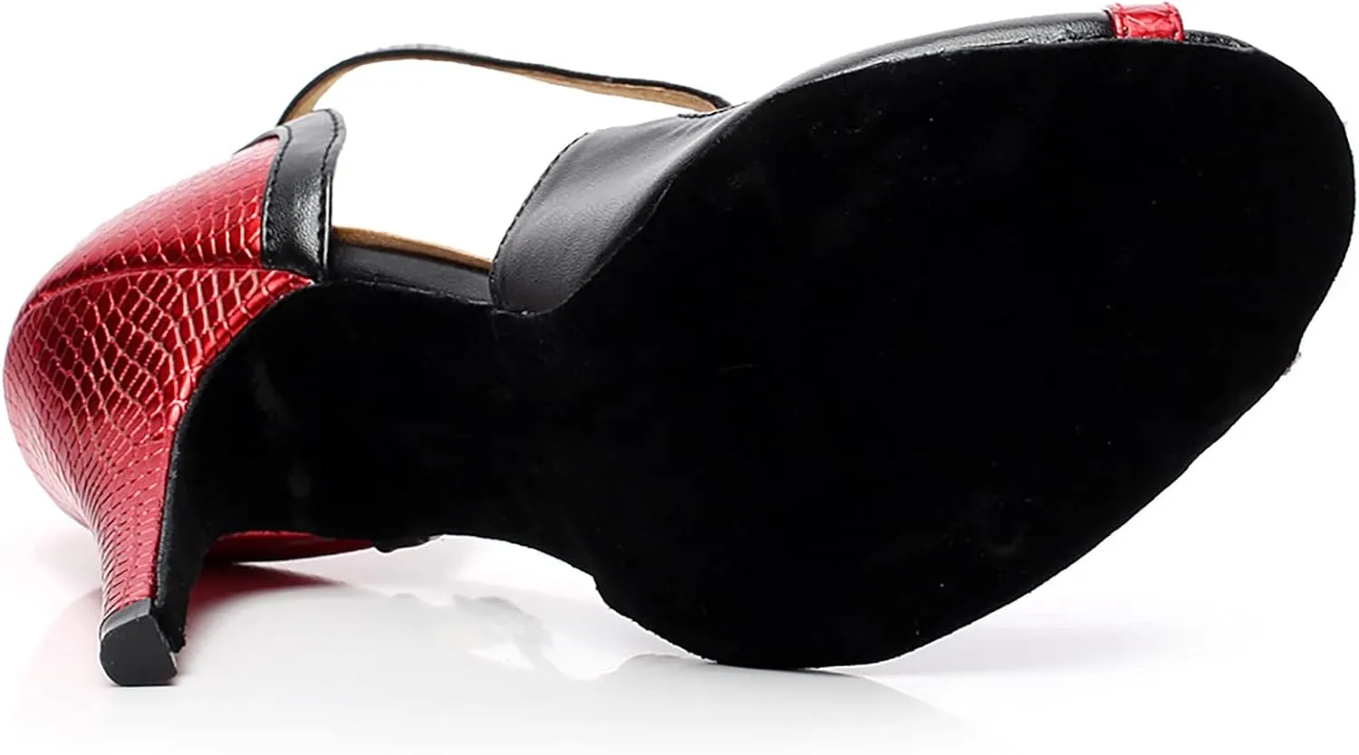 Women's Latin Dance Shoes Ballroom Salsa Professional Dancing Shoes Wedding Party High Heels Practice Sandals