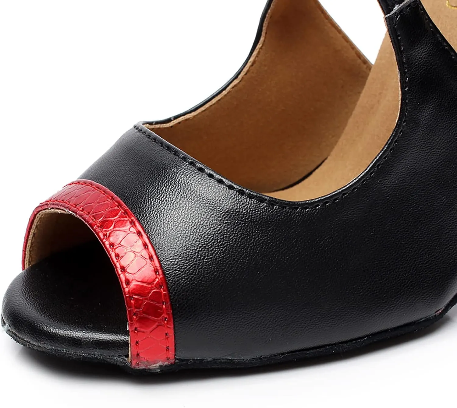 Women's Latin Dance Shoes Ballroom Salsa Professional Dancing Shoes Wedding Party High Heels Practice Sandals
