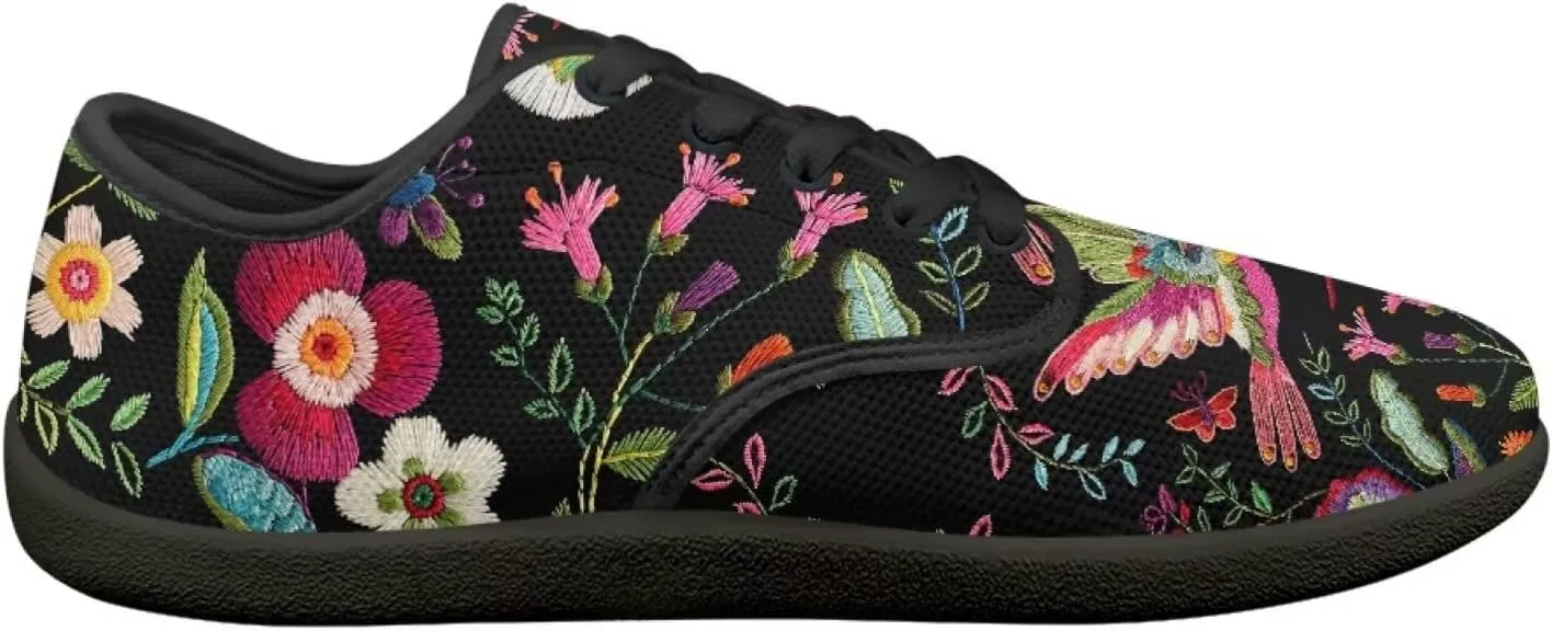 Women's Minimalist Barefoot Shoes Lightweight Mesh Sneakers Casual Walking Shoes Breathable Non-Slip Running Shoes Comfortable Low Top Footwear Work Flats