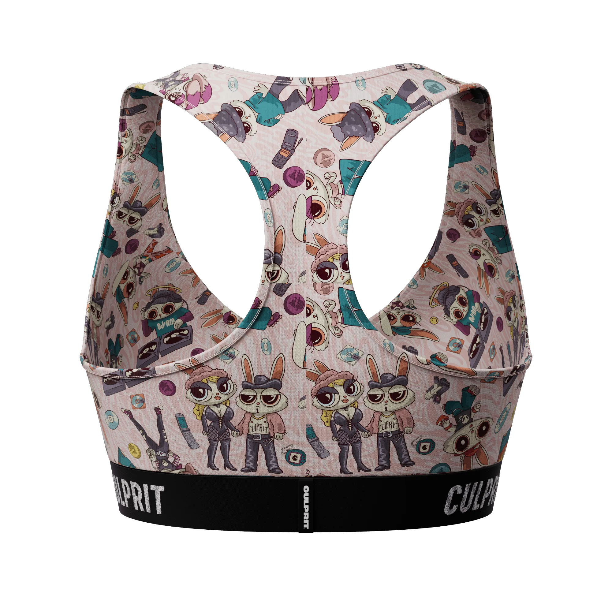 Y2K Bunnies ComfyBra
