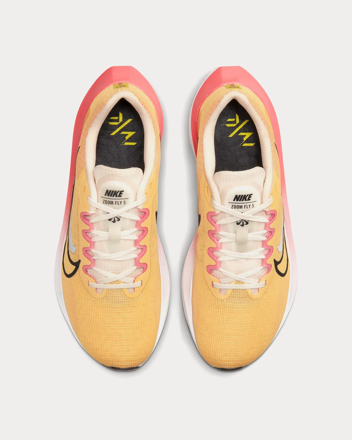 Zoom Fly 5 Topaz Gold / Sea Coral / White / Black Running Shoes